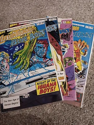 Buy Captain Thunder And Blue Bolt # 4 5 6 7 (4-7) 1987 Hero Comics Lot Of 4  • 9.49£