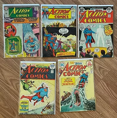 Buy Action Comics #427, 339, 412, 427, 432, 439 **FIVE COMIC LOT** - DC Comics • 14.39£
