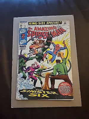 Buy Amazing Spider-Man Annual #6 FN 1st App Of Sinister Six Marvel Comics 1969🔑🔥  • 48.25£