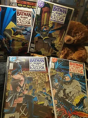 Buy Batman 417-420 - Ten Nights Of The Beast 417 Vf+ 418/419/420 Fn Or Better - 1988 • 29.99£