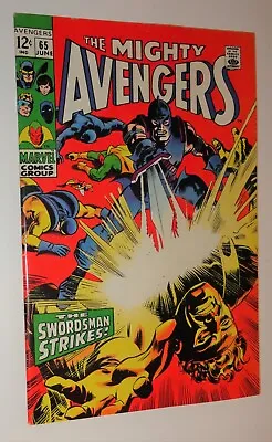 Buy Avengers #65 Swordsman Black Panther Glossy 9.0/9.2 Gene Colan 1969 Nice! • 210.30£