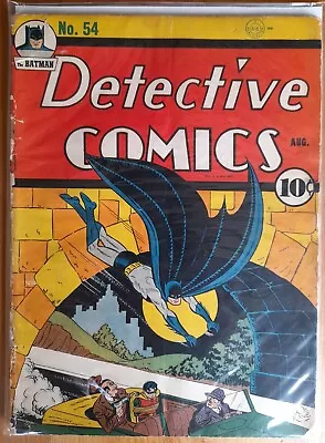 Buy Detective Comics 54 Classic Cover. Restapled Spine.  • 900£