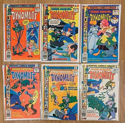 Buy DYNOMUTT #1-6 • Rare FULL Set! Hanna-Barbera Scooby Doo • Marvel 1977 • VF/NM  • 180£