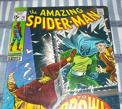 Buy Rare Double Cover The Amazing Spider-Man #79 From Dec. 1969 In VG+ (4.5) Con. • 144.76£