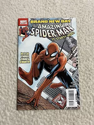 Buy Amazing Spider-Man #546 1st App Of Mr. Negative Marvel Comics 2008 • 10.39£