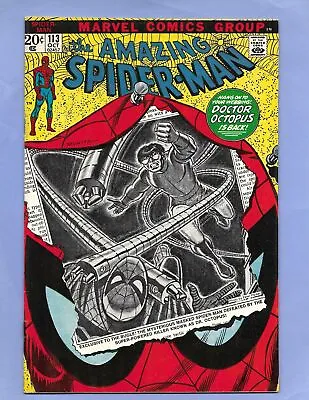 Buy Marvel Comics Amazing Spider-Man #113 V1 Romita 1972 VF (!z) • 54.40£