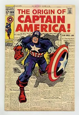 Buy Captain America #109 VF- 7.5 1969 • 149.81£