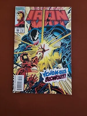 Buy Iron Man #302 Marvel Comics Key Issue - Iron Man Versus Venom • 10.27£