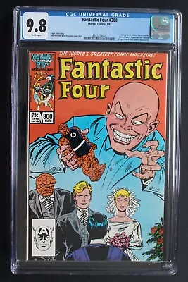 Buy Fantastic Four #300 PUPPET MASTER 1997 She-Hulk Wizard Dr Doom TORCH Wed CGC 9.8 • 49.17£