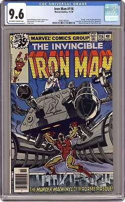 Buy Iron Man #116 CGC 9.6 1978 4046106001 • 61.93£