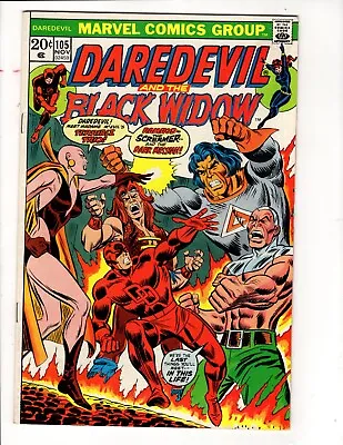 Buy Daredevil #105,106,108 (LOT) (Marvel 1973)( BOOKS HAVE MINOR RESTORATION ) • 25.74£