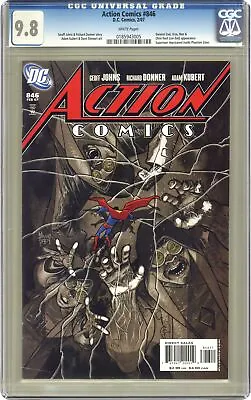 Buy Action Comics #846 CGC 9.8 2007 0185943005 • 42.03£