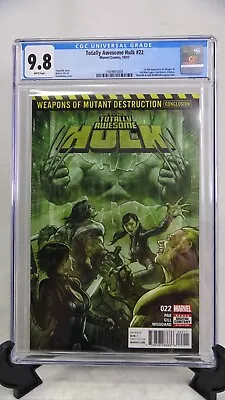 Buy Marvel Comics The Totally Awesome Hulk #22 Cgc Graded 9.8 • 71.69£