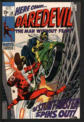 Buy Daredevil #58 9.0 // 1st Appearance Of Stunt-master Marvel Comics 1969 • 83.73£