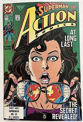 Buy Superman In Action Comics #662 - Clark Kent Tells Lois Lane He Is Superman, NM • 5.53£