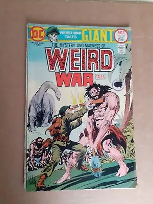 Buy Weird War Tales No 36. Joe Kubert Cover.  1975 DC Horror Comic. VG- Condition  • 8.99£