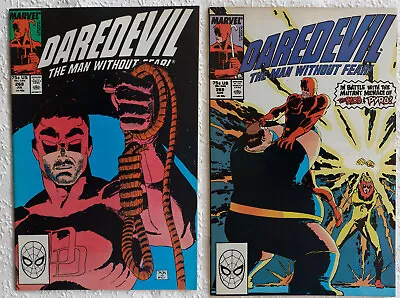 Buy Lot Of 2: Daredevil #268 & #269 (1989) Marvel Comics • 1.69£