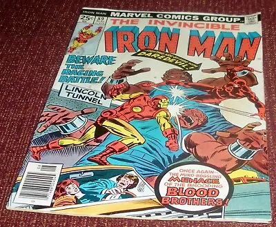 Buy The Invincible Iron Man #89 Marvel Comics 1976 Bronze Age, Boarded • 11.85£