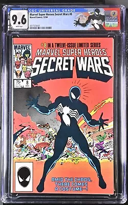 Buy Marvel Super-Heroes Secret Wars #8 CGC 9.6 First Appearance Black Suit (Venom) • 276.70£