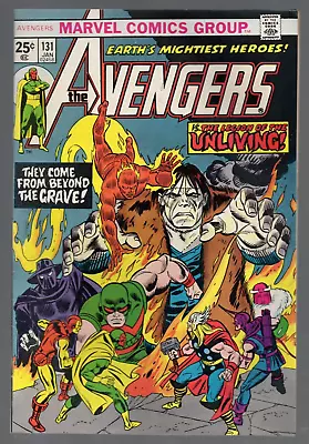 Buy Avengers #131 Marvel 1975 NM- 9.2 • 49.57£