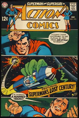Buy ACTION COMICS #370 1968 VF/NM 9.0 NEAL ADAMS Cover SUPERMAN ORIGIN NEW FACTS • 47.96£