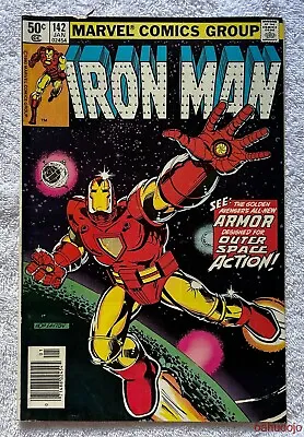 Buy Marvel IRON MAN #142 1st Series  Sky Die!  Part 1 January 1981 VF/NM* • 3.94£