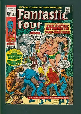 Buy Fantastic Four #102 1970 Mid Grade! • 9.07£