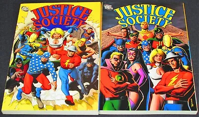 Buy JUSTICE SOCIETY Volumes 1 AND 2 Graphic Novels [DC 2006, 1st Printings] NEW • 27.70£