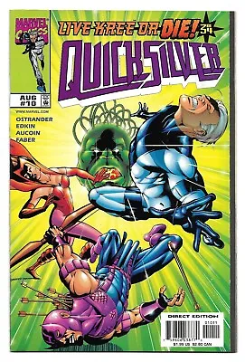 Buy Quicksilver #10 : NM :  Anon No More!  : High Evolutionary, Heroes For Hire • 1.75£