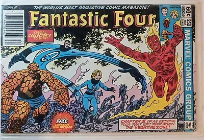 Buy Marvel Comic 252 Fantastic Four 1983 DOES NOT HAVE TATOOZ INSERT • 3.34£