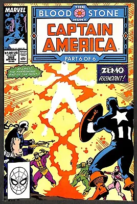 Buy Captain America #362 1st Cover Appearance Of Crossbones (Brock Rumlow) • 5.95£