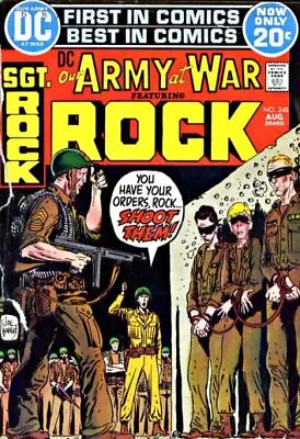 Buy DC Comics Our Army At War Vol 1 #248 1972 7.0 FN/VF • 21.34£