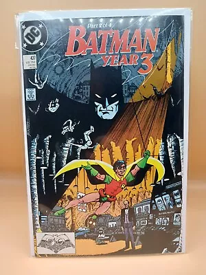 Buy Batman Year 3 Part 2 Of 4 Issue 437 DC Comic Book VF • 2.39£