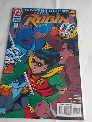 Buy Robin #7, June 1994 'Knightquest' Tie-in Batman  • 2.95£
