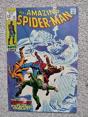 Buy Amazing Spider-Man #74 Comic Book - F/P Condition Silver Age • 4.99£
