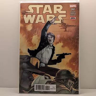 Buy Star Wars Marvel Comic | Star Wars #42 | Regular David Marquez Cover • 6£