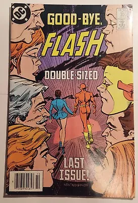 Buy Flash #350 Newsstand (1985) Good - Bye Flash - Double Sized Last Issue - Dc • 11.87£