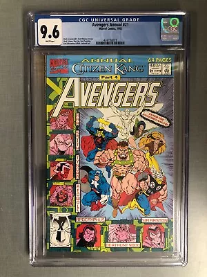 Buy Avengers Annual #21 CGC 9.6 1st Appearance Victor Timely Kang Part 4 4247165019 • 39.68£