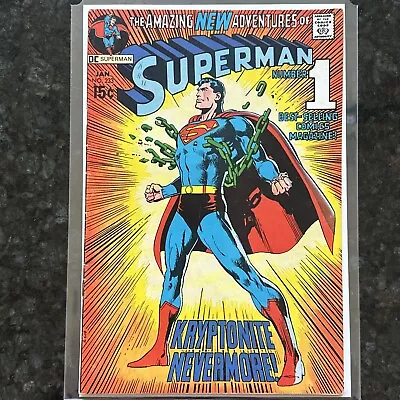 Buy Superman #233 1971 Key DC Comic Book Iconic Neal Adams Cover Art • 100.53£