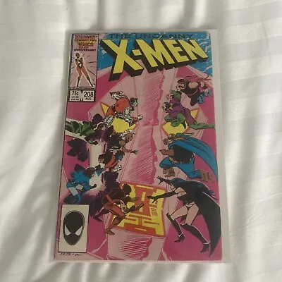 Buy 1986 Marvel - Uncanny X-Men Issue # 208 Direct Issue • 5£
