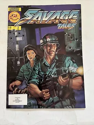 Buy Savage Tales V.2#3 FVF Sky Warriors! GUTZ! Trimpe Severin Ayers Art 1986 • 7.91£