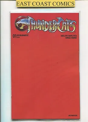Buy Thundercats #1 Cover Ze Orange Blank - Dynamite 2024 • 4.95£