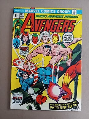 Buy Avengers No 117. Sub- Mariner App. Avengers/Defenders Battle. 1973  Marvel Comic • 13.99£