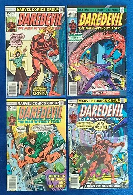 Buy Daredevil #151 Thru 154. Marvel 1978. Purple Man! Paladin! Cobra! 9.6 Near Mint+ • 55.34£