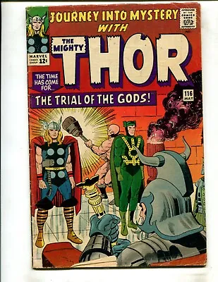 Buy Journey Into Mystery #116 (4.5) Trial Of The Gods!! 1966 • 31.62£