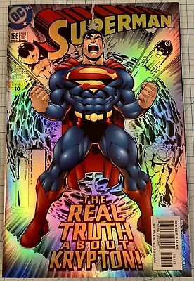 Buy Superman #166 NM Ed McGuinness Foil Variant 2001 DC Comics • 9.64£