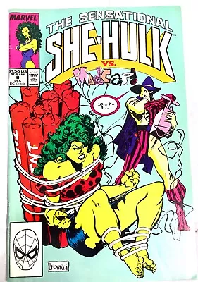 Buy Vintage Comics - Marvel Comics The Sensational She-Hulk Issue No 9 1980s • 9£