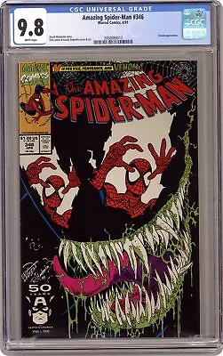 Buy Amazing Spider-Man #346 CGC 9.8 1991 3958989013 • 347.79£