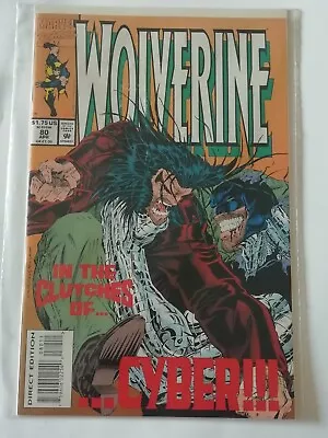 Buy Wolverine #80Marvel Comics, Cyber  NEW  • 2.99£