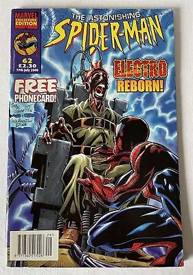 Buy Vintage Issue #62 Marvel Comics The Astonishing SPIDER-MAN Spiderman 2000 • 5.95£